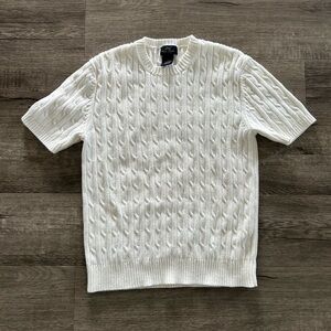 346 Brooks Brothers Women’s Cable Knit Sweater T Shirt S